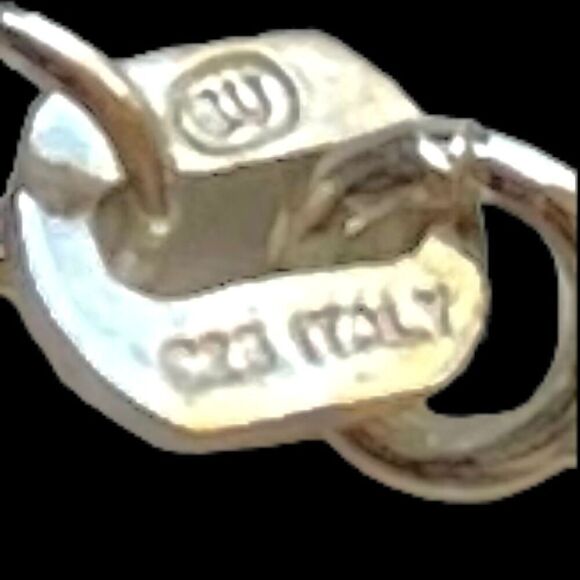 PR# Sterling 925 Silver “Dolphins at Play” Necklace - Picture 8 of 9